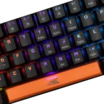 Baracuda BGK-03111 Dolphin Black US Mechanical Red Switches