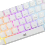 Baracuda DOLPHIN-W-BLUE BGK-03221 US Mechanical Blue Switches, White