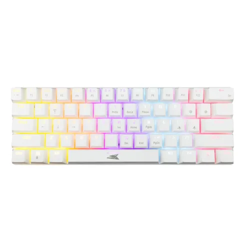 Baracuda DOLPHIN-W-BLUE BGK-03221 US Mechanical Blue Switches, White