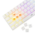 Baracuda DOLPHIN-W-RED BGK-03211 US Mechanical Red Switches, White