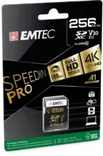 Emtec SDXC 256GB UHS-I U3 SpeedIN Pro