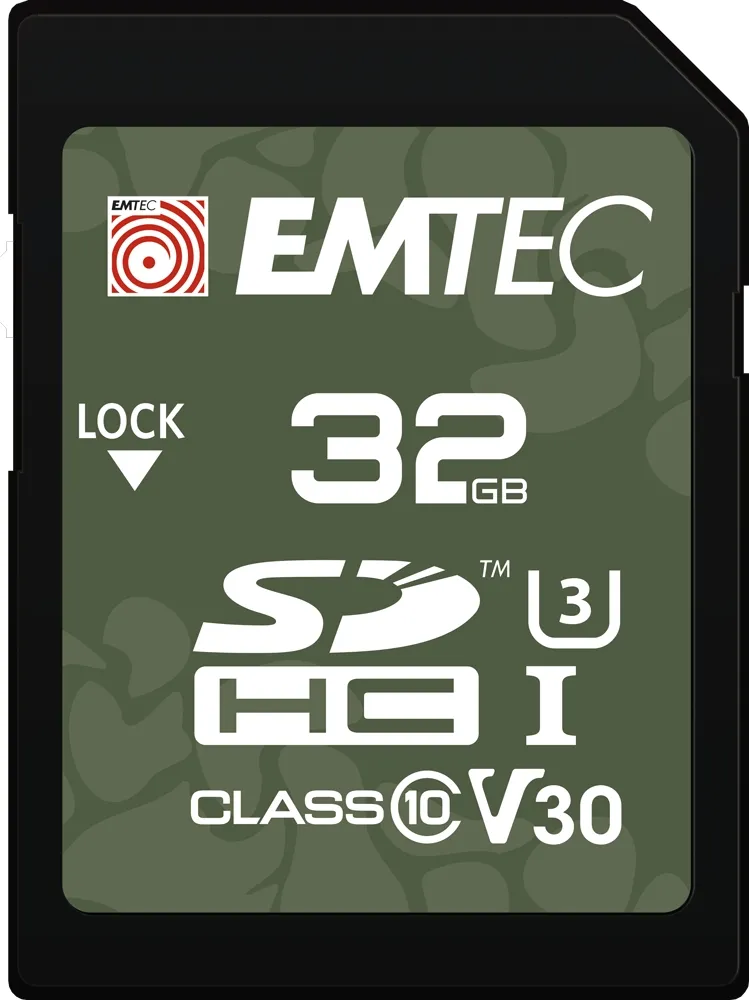 mobilux-ecmsd32ghc10or Emtec SDHC 32GB UHS-I U3 V30 Outdoor