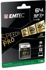 Emtec SDXC 64GB UHS-I U3 SpeedIN Pro