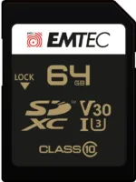 Emtec SDXC 64GB UHS-I U3 SpeedIN Pro