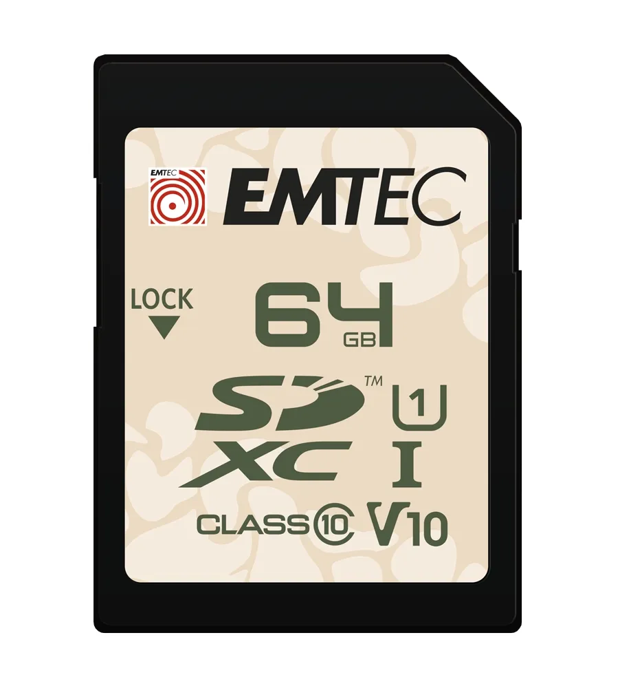 mobilux-ecmsd64gxcu1or Emtec SDXC 64GB UHS-I U1 V10 Outdoor
