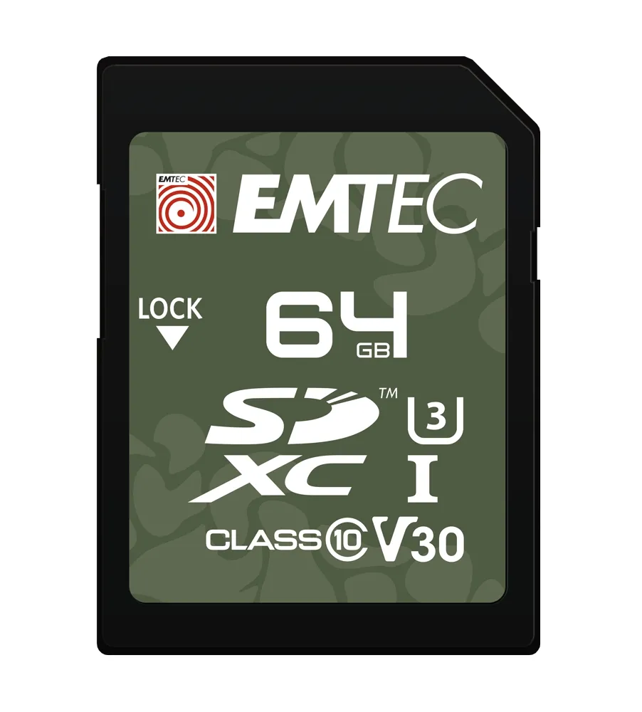 mobilux-ecmsd64gxcu3or Emtec SDXC 64GB UHS-I U3 V30 Outdoor