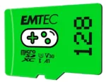 Emtec MicroSDXC 128GB UHSI U3 V30 A1 Gaming Green