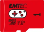 Emtec MicroSDXC 1TB UHS-I U3 V30 A2 Gaming Rouge