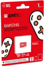 Emtec MicroSDXC 1TB UHS-I U3 V30 A2 Gaming Rouge