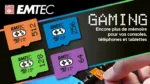 Emtec MicroSDXC 256GB UHSI U3 V30 A1 Gaming Blue