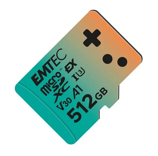 mobilux-ecmsdm512gexg Emtec SDXC 512GB Express Gaming UHS-I V30 A1