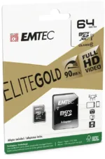 Emtec MicroSDXC 64GB UHS-I U1 EliteGold