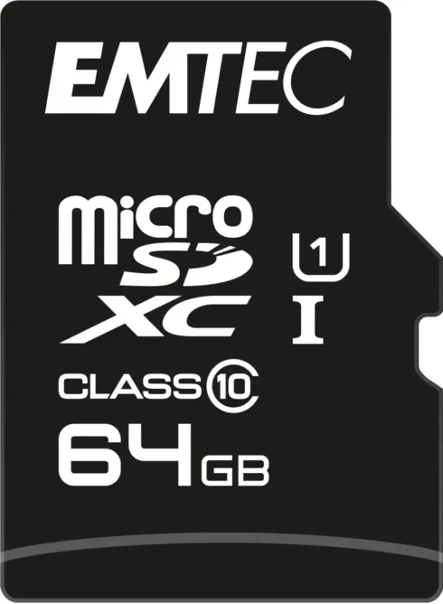 Emtec MicroSDXC 64GB UHS-I U1 EliteGold