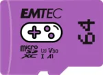 Emtec MicroSDXC 64GB UHS-I U3 V30 A1 Gaming Purple