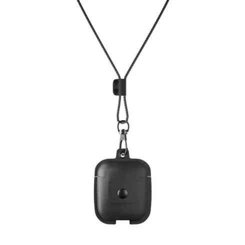 Woodcessories AirCase AirPod Leather Case Black ECO308