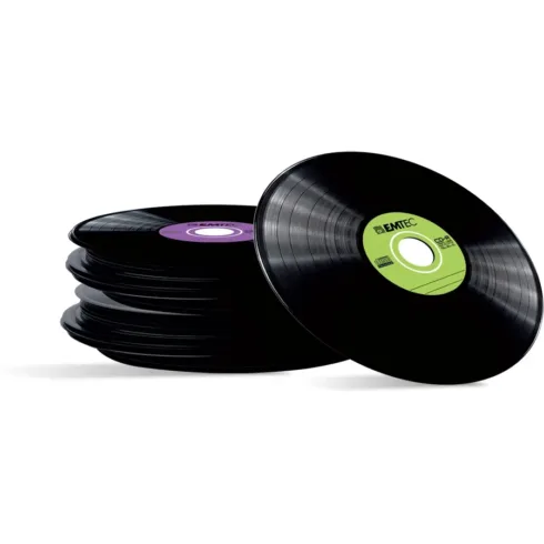 Emtec CD-R 700MB 52x Vinyl Look 10 pcs