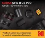 Kodak SDXC 128GB UHS-II U3 V90 Ultra Pro