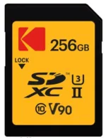 Kodak SDXC 256GB UHS-II U3 V90 Ultra Pro