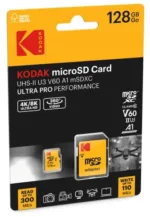 Kodak MicroSDXC 128GB UHS-II U3 A1 V60 Ultra Pro
