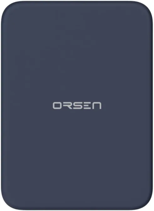 Orsen EW50 Magnetic Wireless Power Bank for iPhone 12 and 13 4200mAh blue