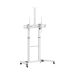 Sbox FS-3610 WHITE Floor Ultra-Large LED TV Stand 60-100″ 100kg White