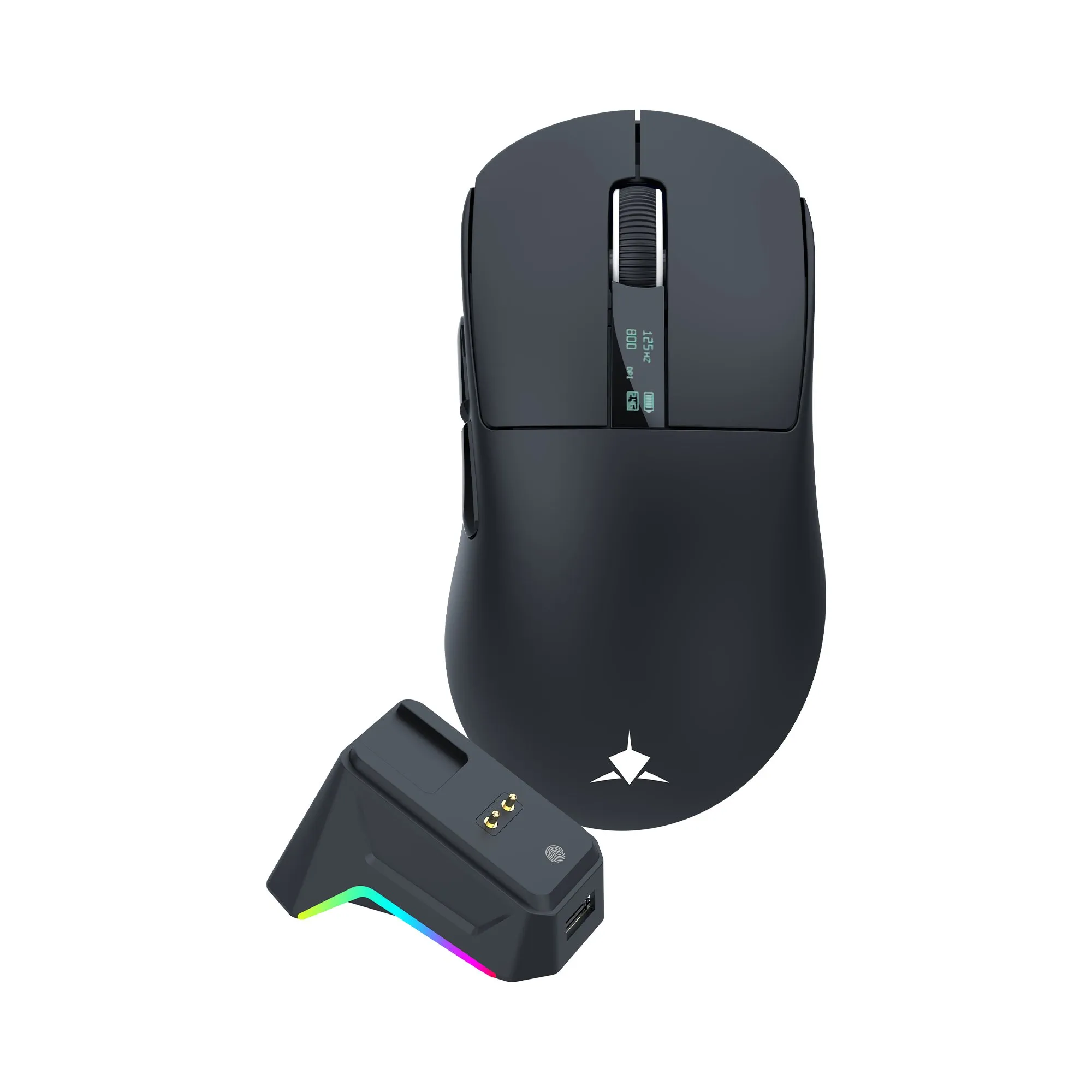 mobilux-gawain-b White Shark GAWAIN-B 500mAh/12000DPI/56g, Black