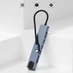 Hawk HW-HUB801 8in1 Adapter USB-C