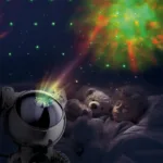 Hawk HW-STAR02 Astronaut Star Projector with Clock Ghrome Edition