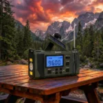 Hawk HWRDI420GN Radio Solar Dynamo With Flashlight