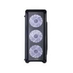 Zalman I3 ATX  Black,  LED fan x4