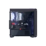 Zalman I3 ATX  Black,  LED fan x4
