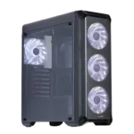 Zalman I3 ATX  Black,  LED fan x4