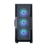 Zalman I3 NEO ARGB V2, ATX Mid Tower PC Case, 4 x 120mm ARGB Fans, Black