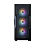 Zalman I3 NEO V2, ATX Mid Tower PC Case, 4 x 120mm RGB Fans, Black