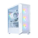Zalman I3 NEO V2,  ATX Mid Tower PC Case, 4 x 120mm RGB Fans, White