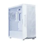 Zalman I3 NEO V2,  ATX Mid Tower PC Case, 4 x 120mm RGB Fans, White