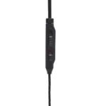 JBL Quantum 50 Wired In-Ear Gaming Headset With Volume Slider And Mic Mute, Black