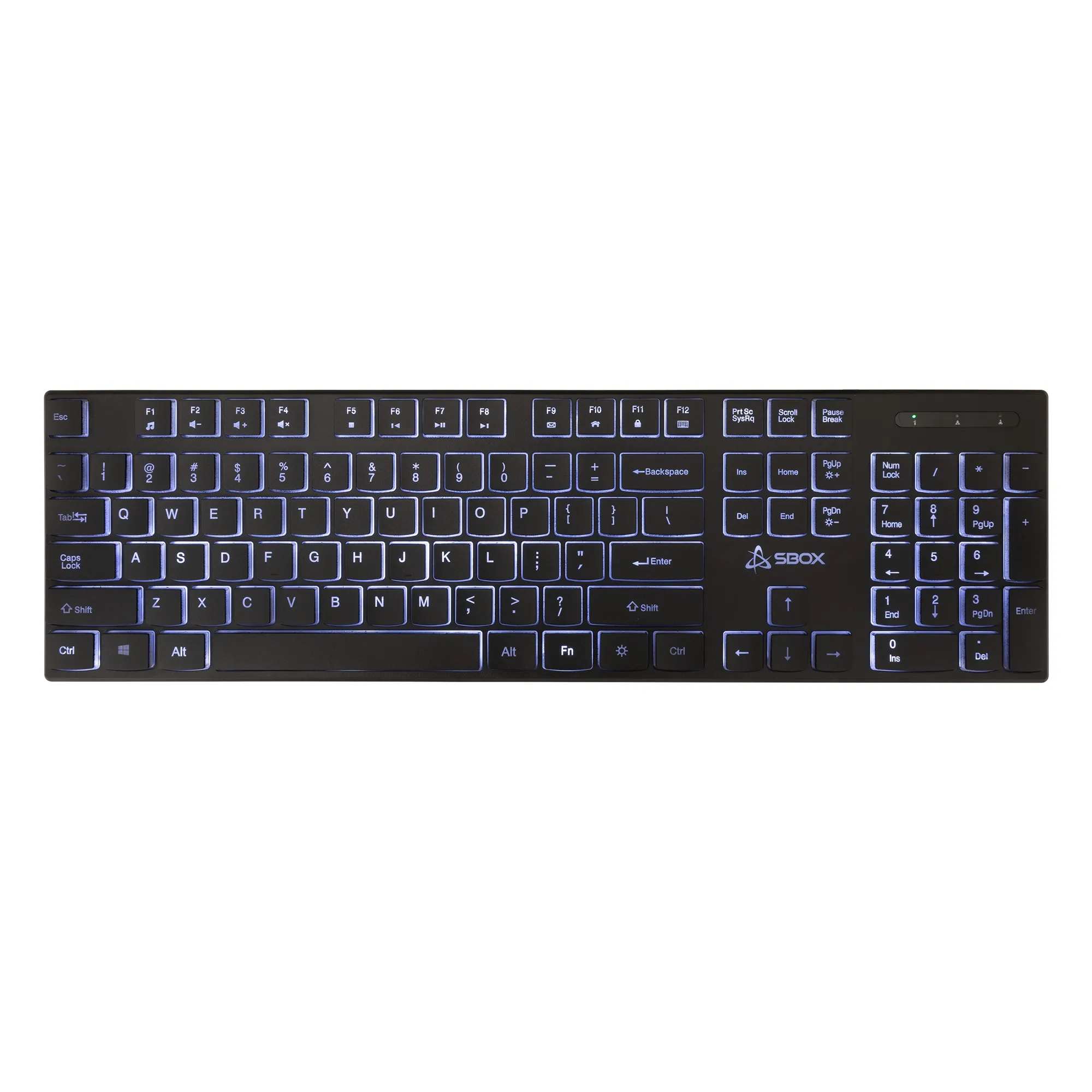 mobilux-k-22-black-us Sbox K-22 Keyboard US Black