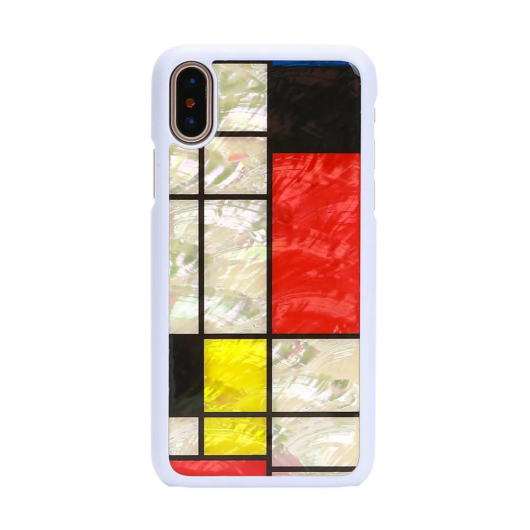 mobilux-k1624h iKins SmartPhone case iPhone XS/S mondrian white