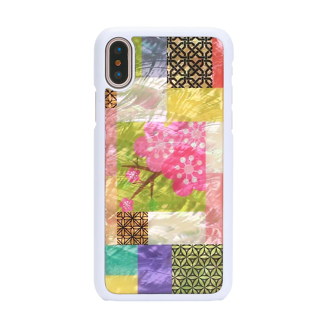mobilux-k1625h iKins SmartPhone case iPhone XS/S cherry blossom white