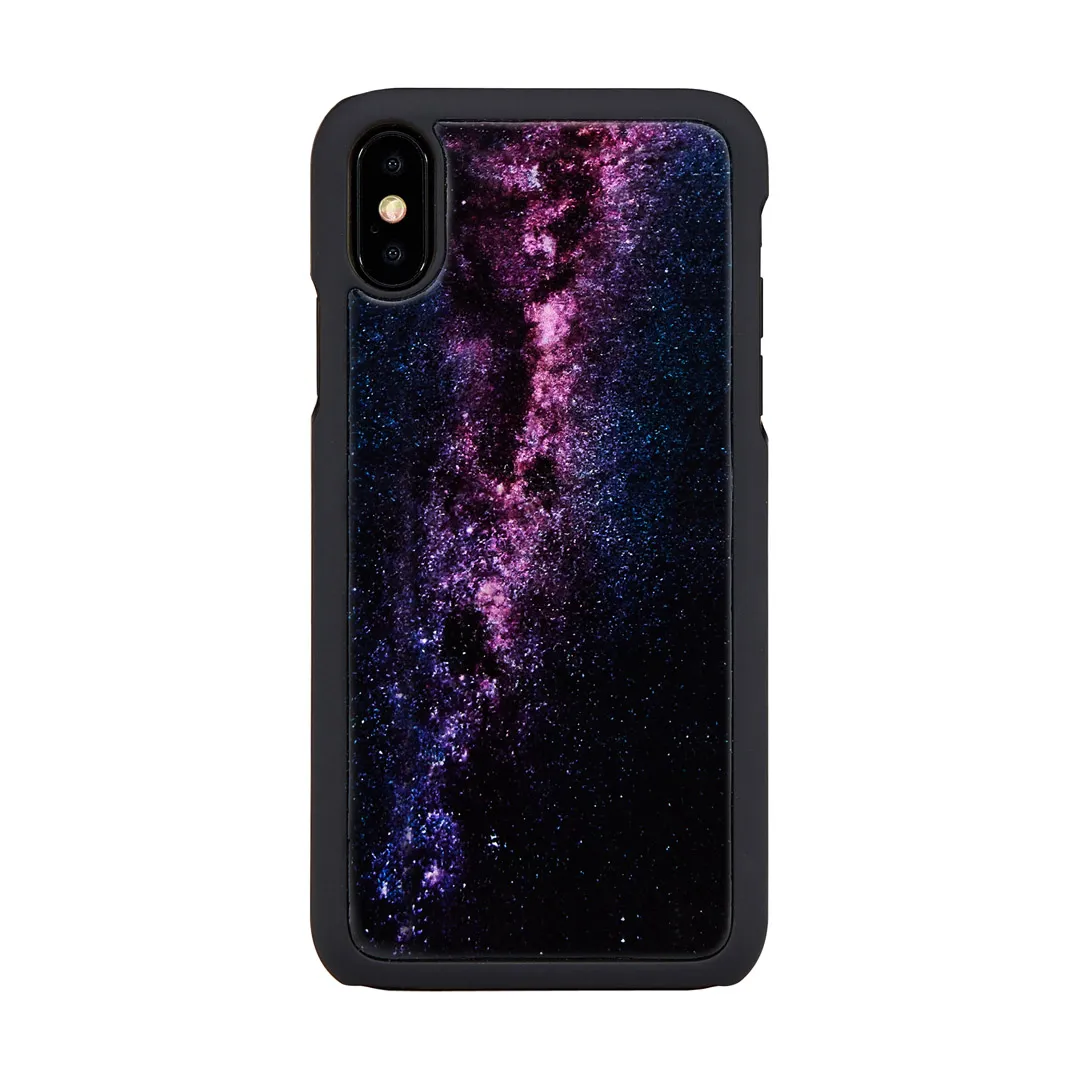 mobilux-k1696j iKins SmartPhone case iPhone XS/S milky way black
