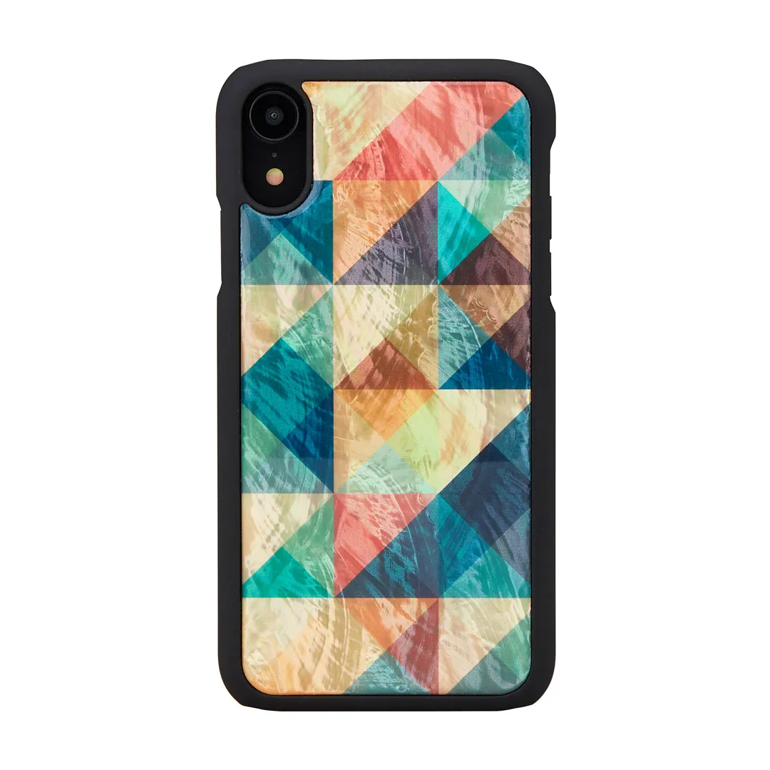 mobilux-k1713j iKins SmartPhone case iPhone XR mosaic black