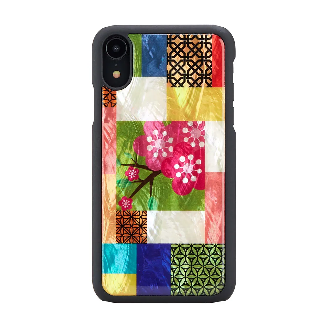 mobilux-k1722j iKins SmartPhone case iPhone XR cherry blossom black