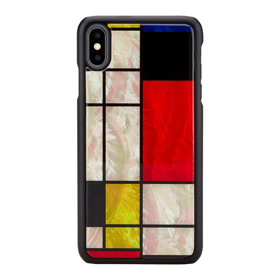mobilux-k1810j iKins SmartPhone case iPhone XS Max mondrian black