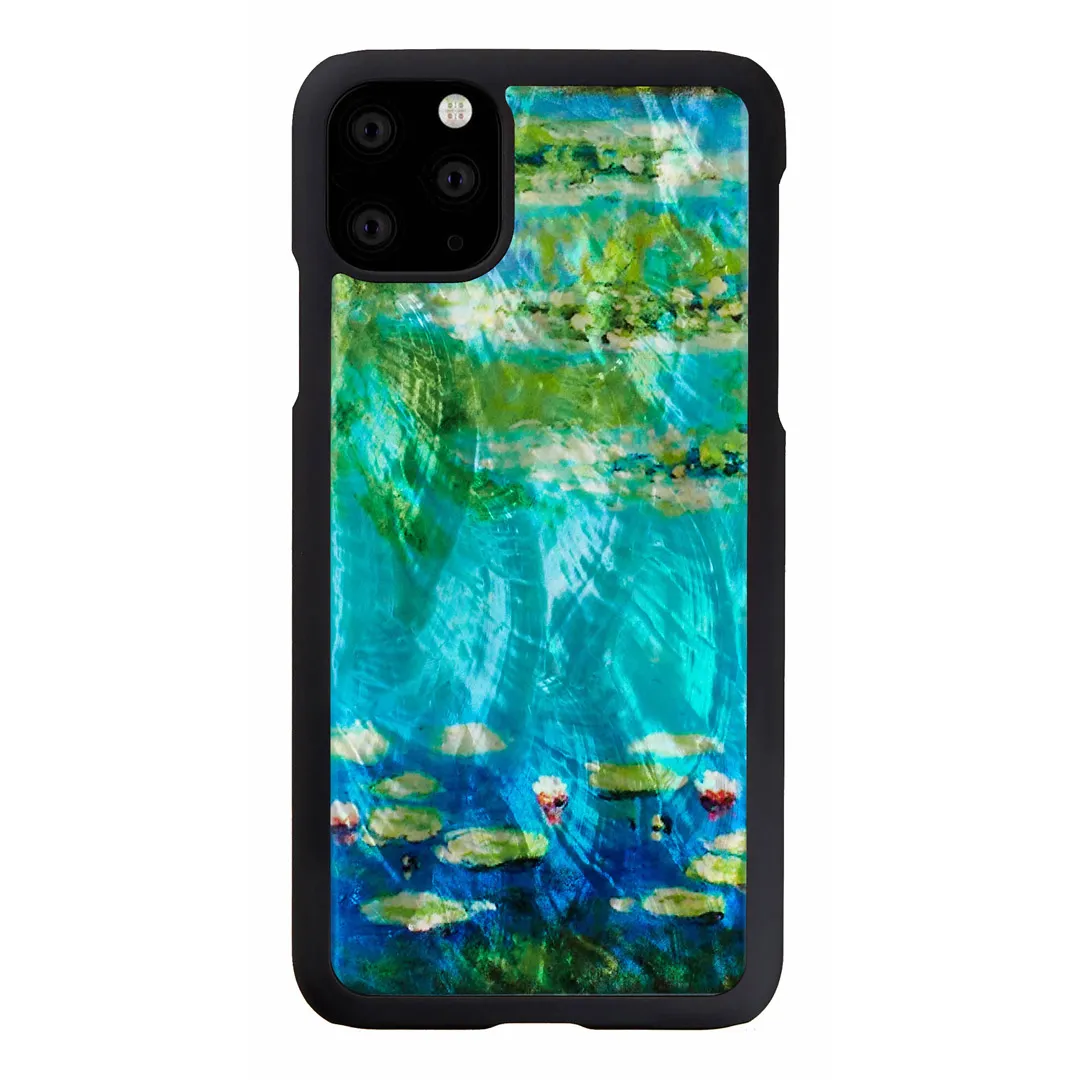 mobilux-k2139j iKins SmartPhone case iPhone 11 Pro Max water lilies black
