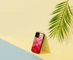 iKins case for Apple iPhone 12 mini pink lake black