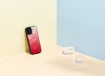 iKins case for Apple iPhone 12 mini pink lake black