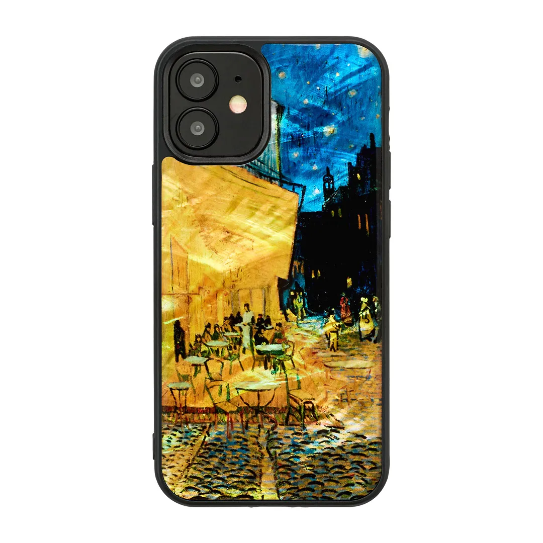 mobilux-k2334j iKins case for Apple iPhone 12 mini cafe terrace black