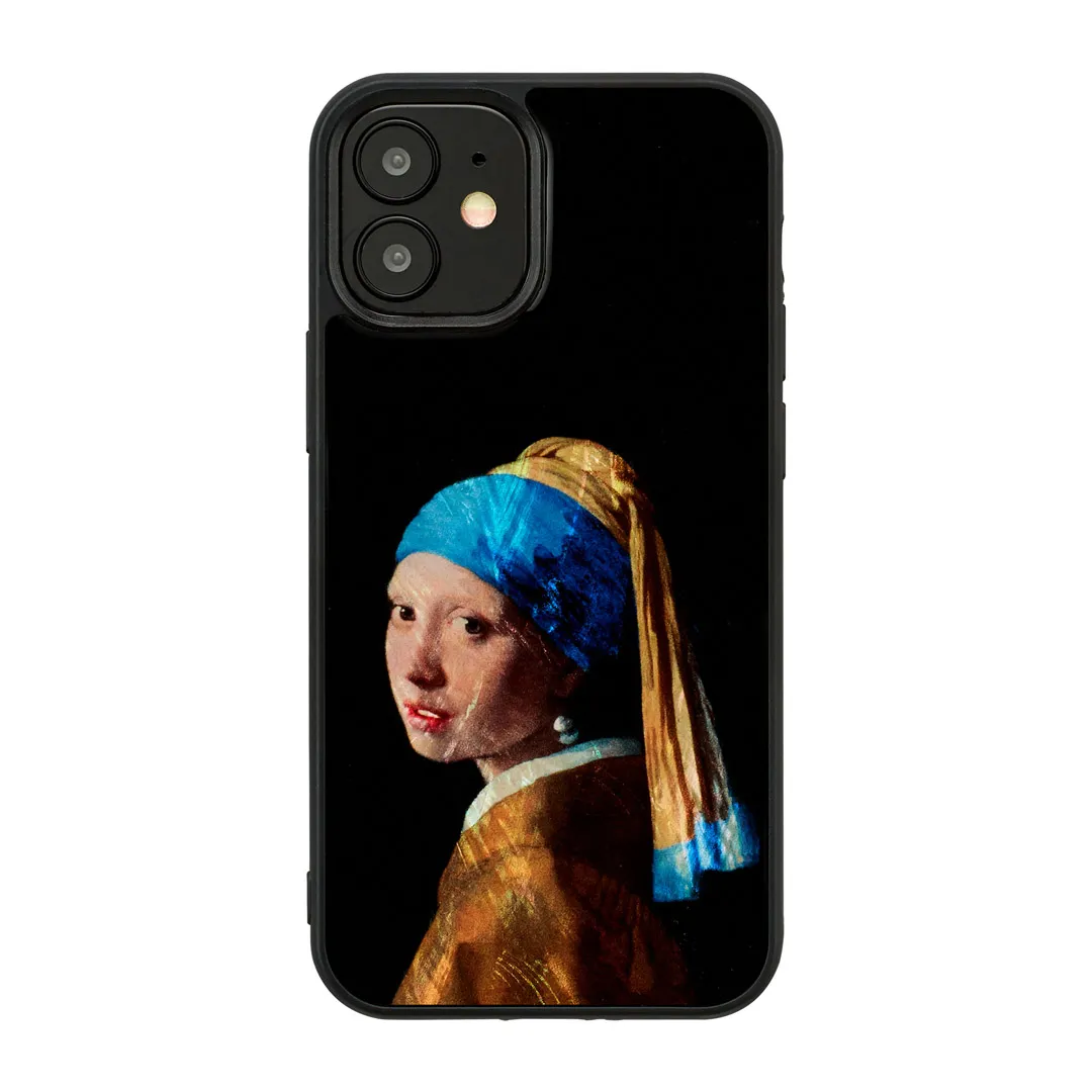 mobilux-k2343j iKins case for Apple iPhone 12 mini girl with a pearl earring