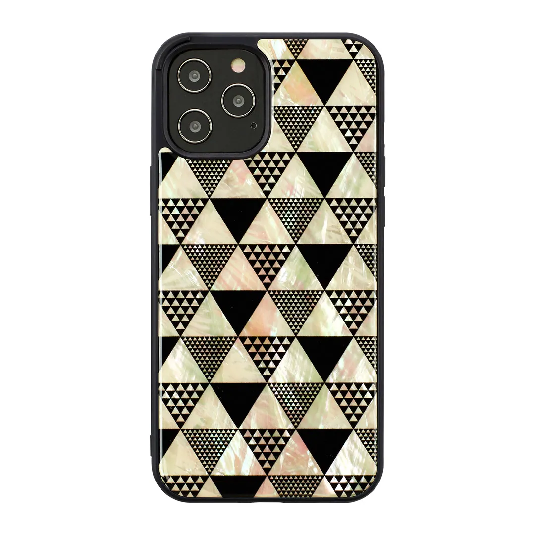 mobilux-k2412j iKins case for Apple iPhone 12/12 Pro pyramid black